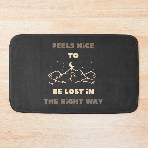 Item preview, "Lost in the Right Direction – Inspirational Quote Design" designed and sold by AIKNOCKTECK.