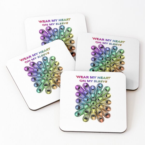 Item preview, Wear My Heart on My Sleeve – Vibrant Abstract Expression designed and sold by Elizarfa.