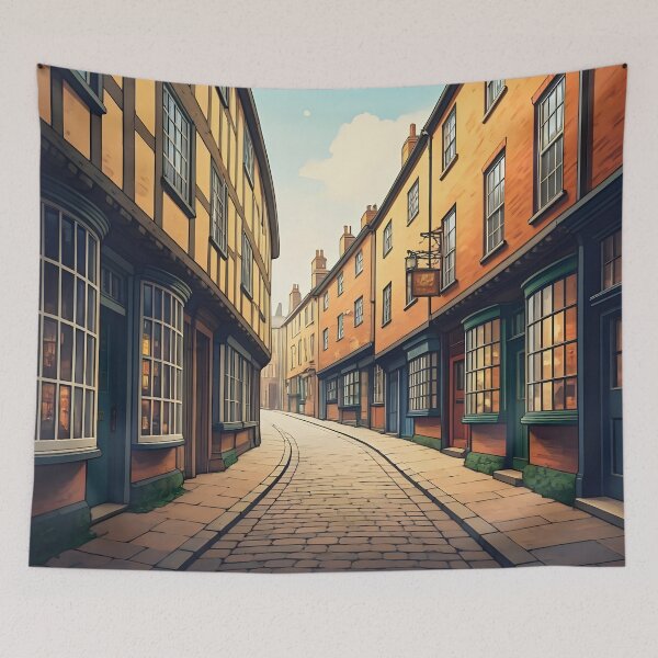 Item preview, Shambles, York: Medieval Charm on a Summer’s Day designed and sold by LSVart.