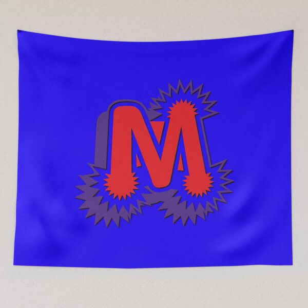 Item preview, M Initial, The Letter M designed and sold by CharlottePlaceArt.