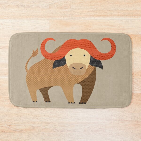 Item preview, Whimsy Cape Buffalo designed and sold by printedsparrow.