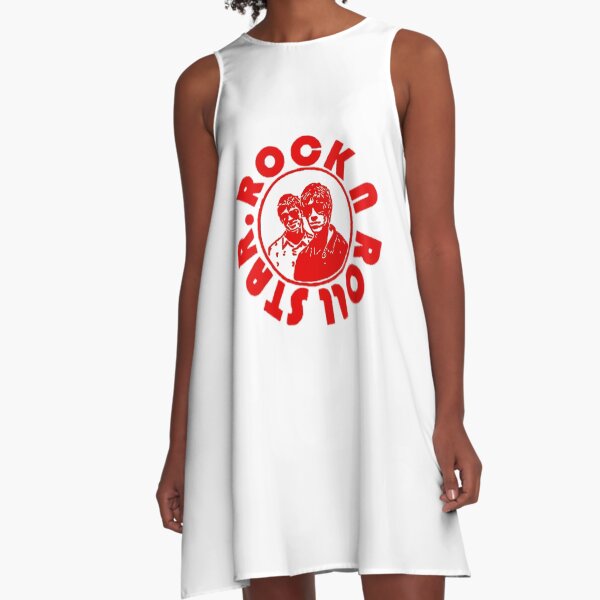 Item preview, Rock 'N' Roll Star Oasis Red White designed and sold by JOSIALOGAN.