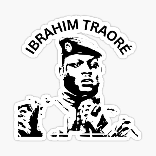 Artikel-Vorschau von Ibrahim Traoré, designt und verkauft von sourceoflife.