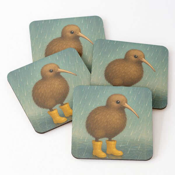 Item preview, Kiwi in Gumboots designed and sold by Mjonkey.