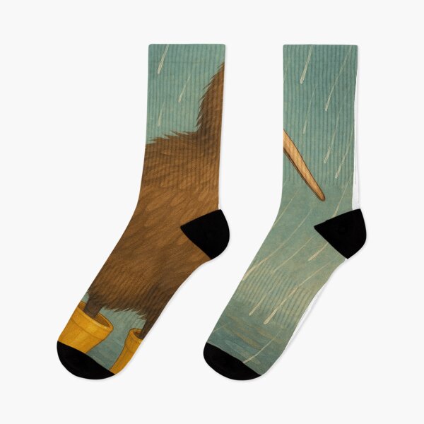 Item preview, Kiwi in Gumboots designed and sold by Mjonkey.