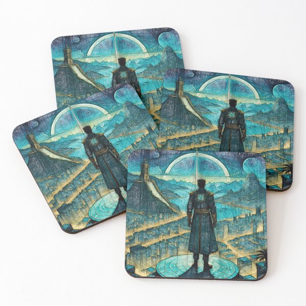 Item preview, Utopic Futuristic Landscapes designed and sold by Helios Be. Lavsh.