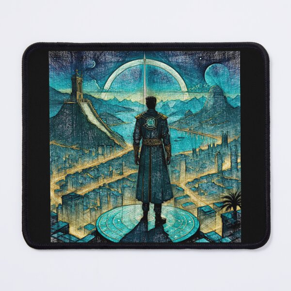 Item preview, Utopic Futuristic Landscapes designed and sold by Helios Be. Lavsh.