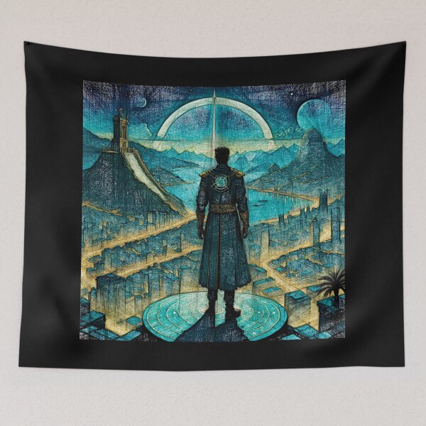 Item preview, Utopic Futuristic Landscapes designed and sold by Helios Be. Lavsh.