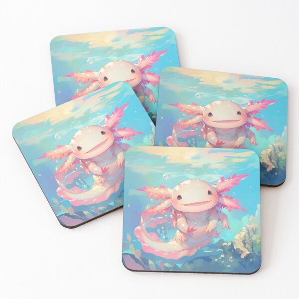 Item preview, Cute happy axolotl designed and sold by SMARTKIT  DESIGNAGENCY.