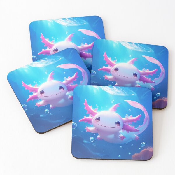 Item preview, Cute happy axolotl designed and sold by SMARTKIT  DESIGNAGENCY.