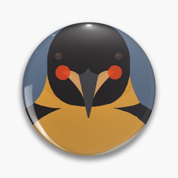 Artikelvorschau, Kaiserpinguin, Tierportrait entworfen und verkauft von printedsparrow.