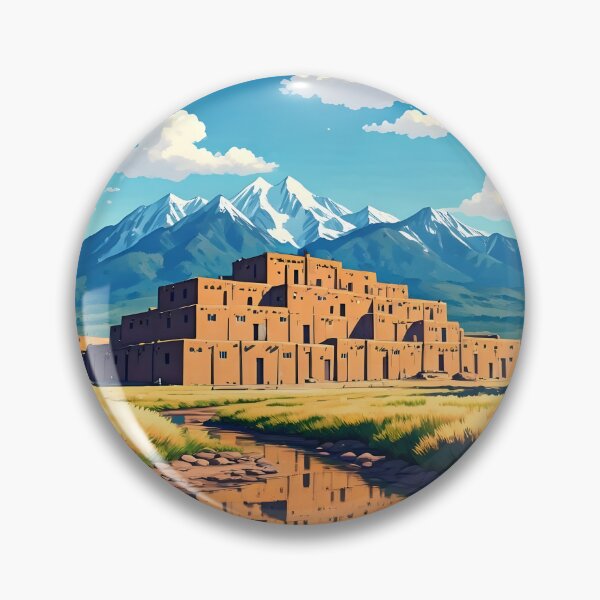 Item preview, Taos Pueblo, New Mexico: Multi-Storied Adobe Majesty designed and sold by LSVart.