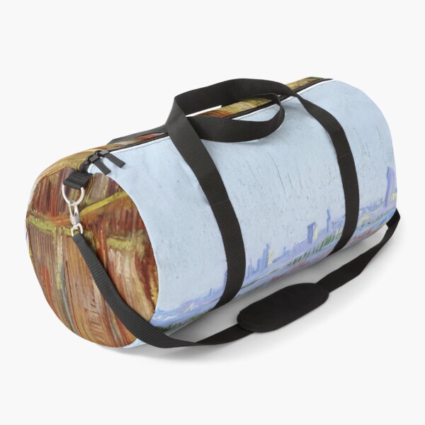 Item preview, Snowy Landscape with Arles in the Background - 1888; Arles, Bouches-du-Rhône, France designed and sold by MashaQo.
