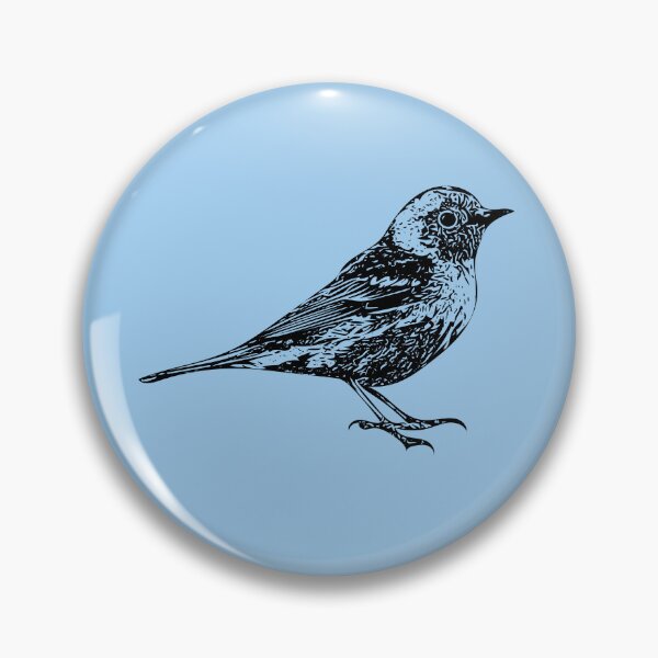 Item preview, Hermit Warbler Black Design  designed and sold by designsasstultd.