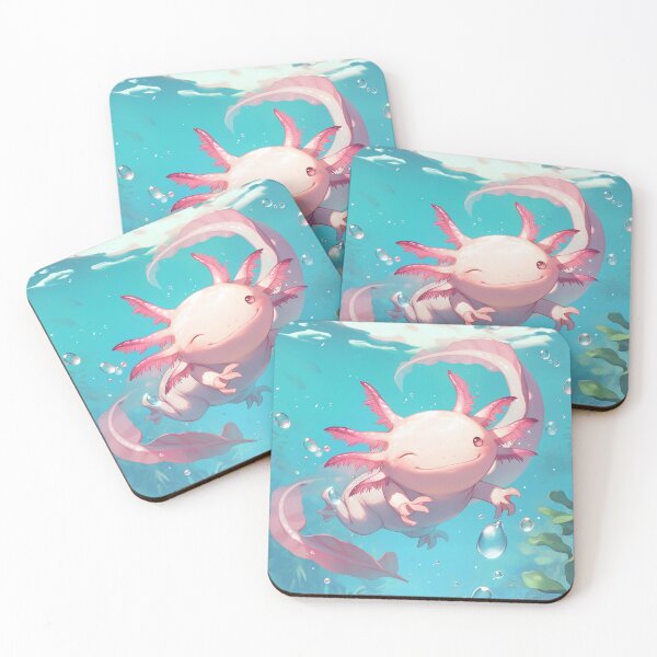 Item preview, Cute happy axolotl designed and sold by SMARTKIT  DESIGNAGENCY.