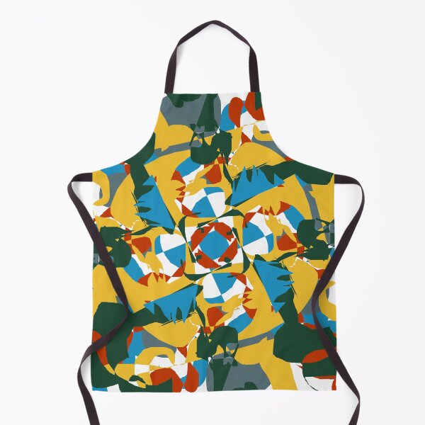 Item preview, Blue, White, Red, Yellow Abstract Design designed and sold by Jessielee72.