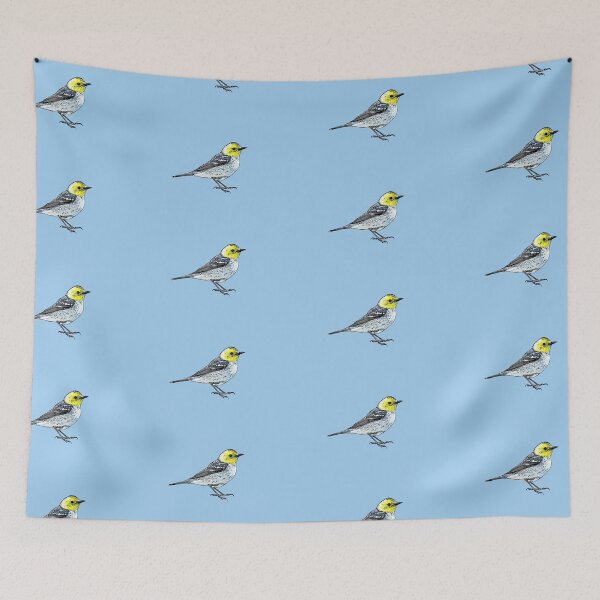 Item preview, Hermit Warbler Black Alternate Design  designed and sold by designsasstultd.