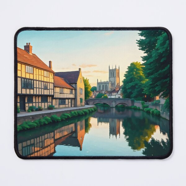 Item preview, Tewkesbury: Historic Riverside Town in England designed and sold by LSVart.