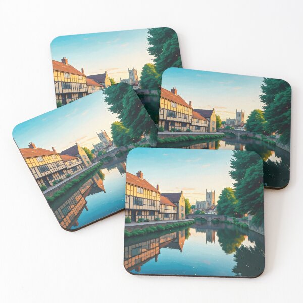 Item preview, Tewkesbury: Historic Riverside Town in England designed and sold by LSVart.
