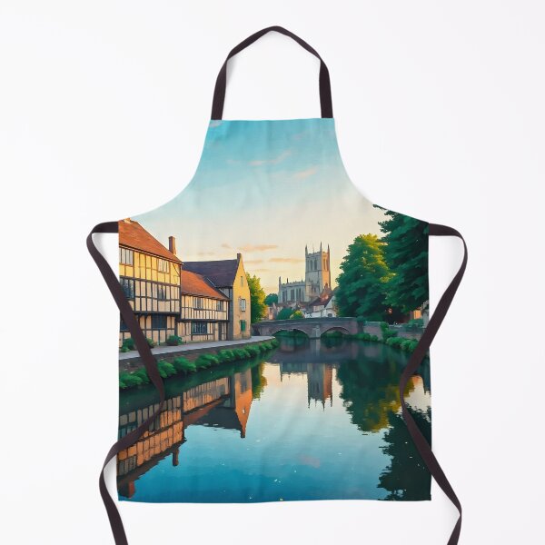 Item preview, Tewkesbury: Historic Riverside Town in England designed and sold by LSVart.