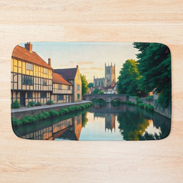 Item preview, Tewkesbury: Historic Riverside Town in England designed and sold by LSVart.