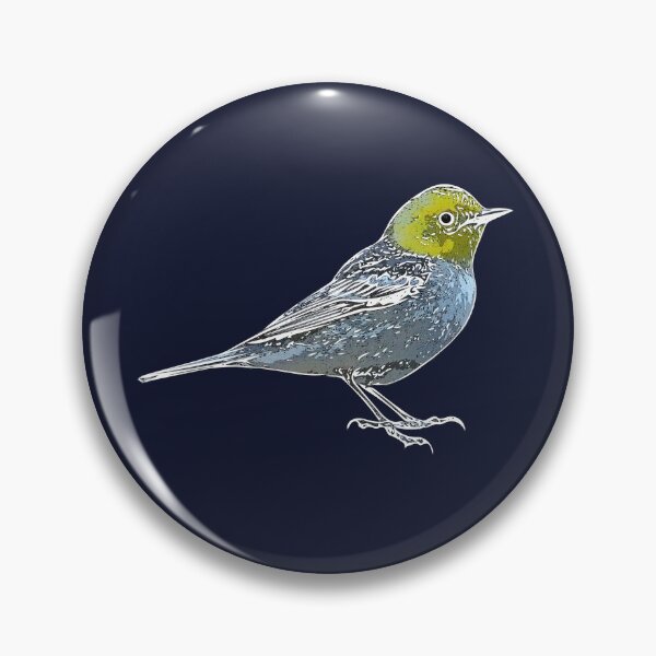 Item preview, Hermit Warbler White Alternate Design  designed and sold by designsasstultd.