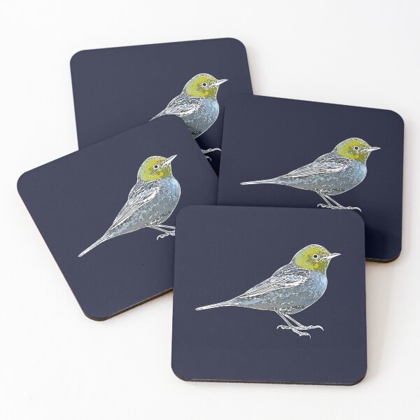 Item preview, Hermit Warbler White Alternate Design  designed and sold by designsasstultd.