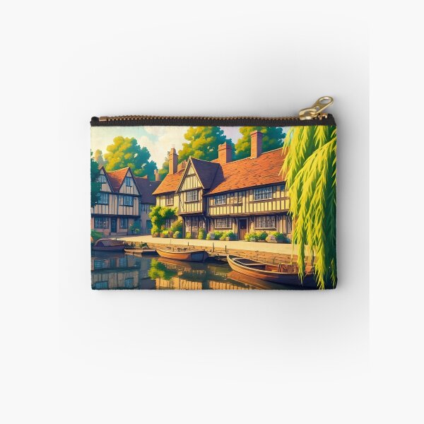 Item preview, Tewkesbury: Riverside Half-Timbered Heritage designed and sold by LSVart.
