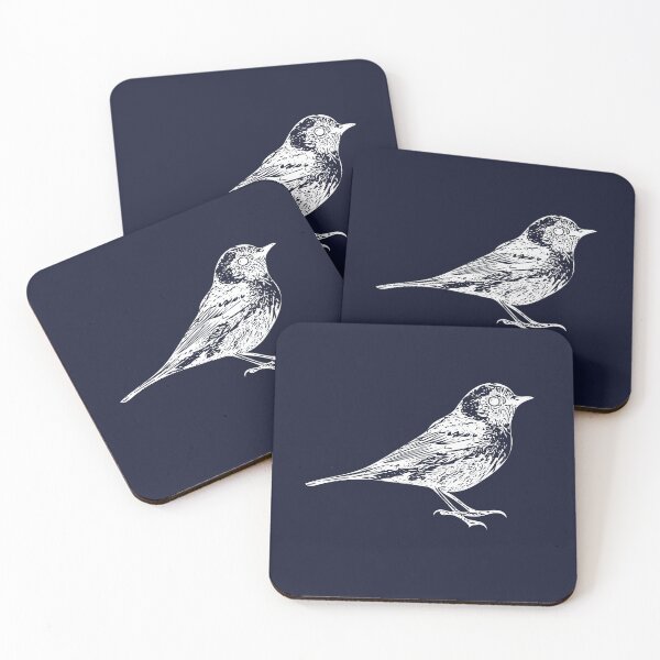 Item preview, Hermit Warbler White Design  designed and sold by designsasstultd.