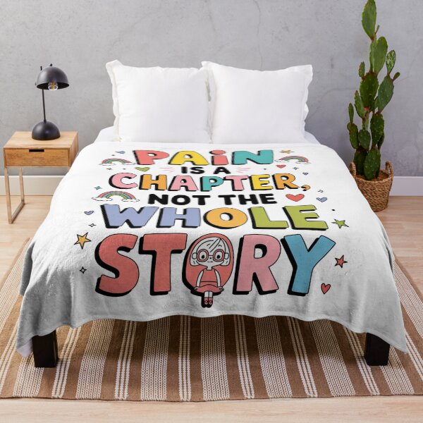 Item preview, Pain is a chapter, not the whole story  designed and sold by ZAIKY DREAMS.