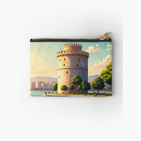 Item preview, White Tower, Thessaloniki: Aegean Coastal Landmark designed and sold by LSVart.