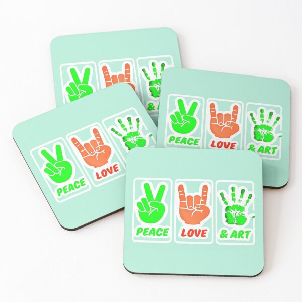 Item preview, Peace Love Art designed and sold by Aise06.