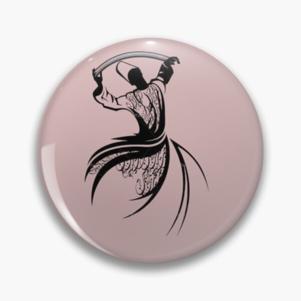 Item preview, Whirling Dervish Dance – Persian Calligraphy Art designed and sold by MoodCircuit.