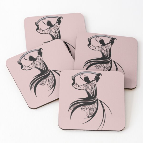Item preview, Whirling Dervish Dance – Persian Calligraphy Art designed and sold by MoodCircuit.