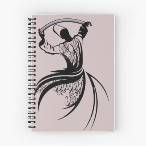 Item preview, Whirling Dervish Dance – Persian Calligraphy Art designed and sold by MoodCircuit.