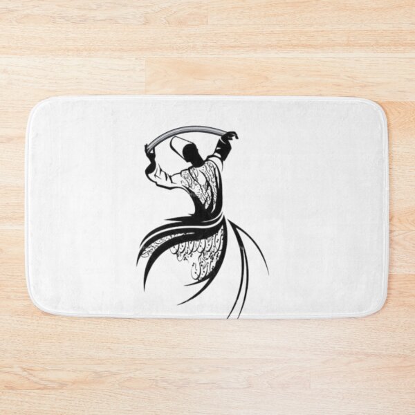 Item preview, Whirling Dervish Dance – Persian Calligraphy Art designed and sold by MoodCircuit.