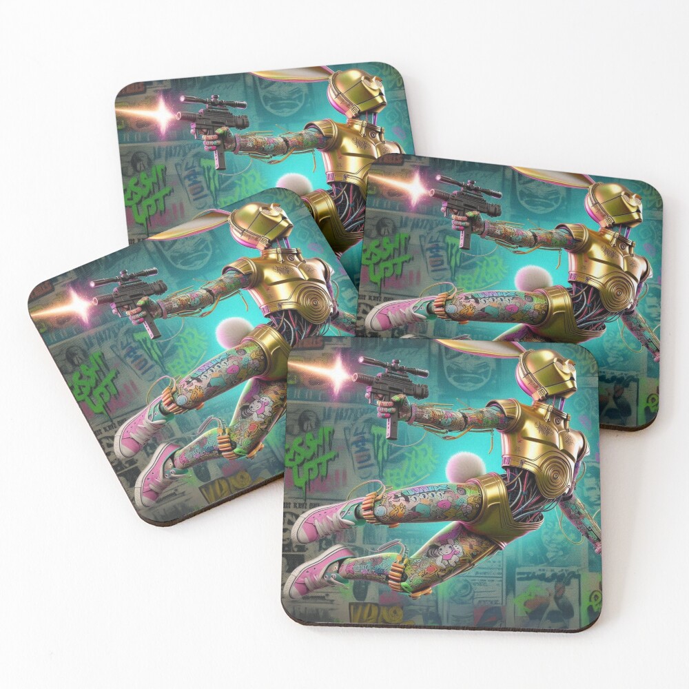 Item preview, Coasters (Set of 4) designed and sold by BzzLab.