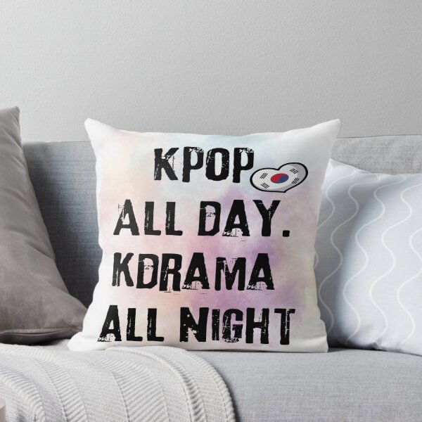 Item preview, Kpop all day, Kdrama all night   designed and sold by LiskoDesign.