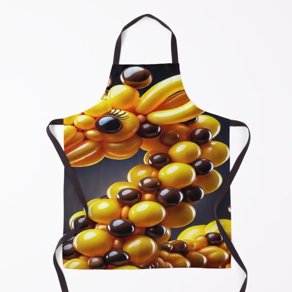 Item preview, Yellow Brown Giraffe Balloon Sculpture designed and sold by GenArtHaven.