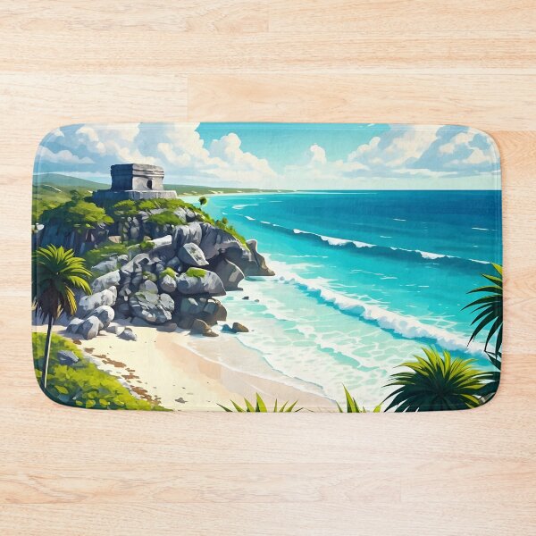Item preview, Tulum, Mexico: Iconic Cliffside Mayan Ruins designed and sold by LSVart.