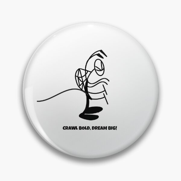 Item preview, Crawlo the Explorer – Bold Bug, Big Dreams T-Shirt designed and sold by FOMC.