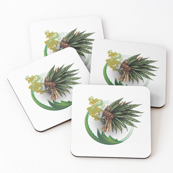 Item preview, Indian Bust Cannabis Design for Stoners designed and sold by Glmart.