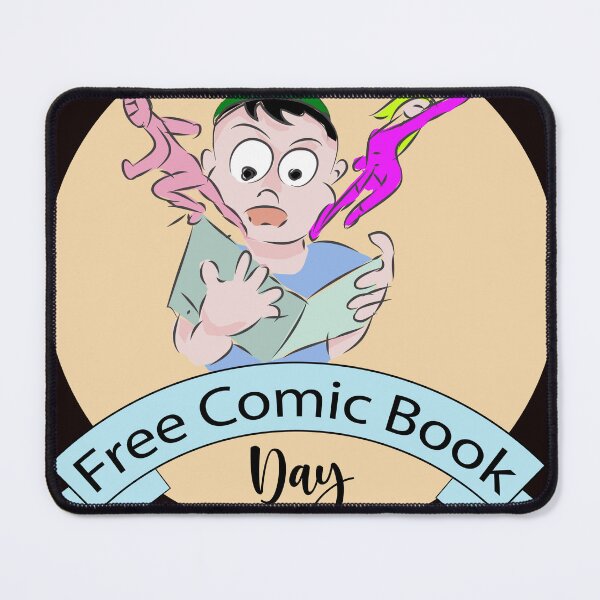 Item preview, Free Comic Book Day Sign designed and sold by karyalangit.