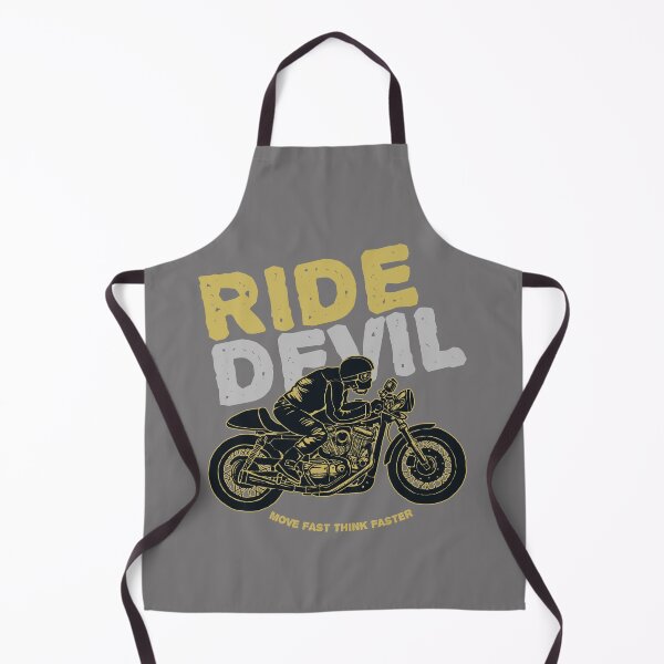 Item preview, Ride Devil | Vintage Motorcycle Rider Art | Fast Biker Life Design designed and sold by The Design KAD.
