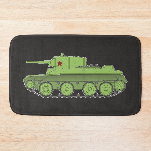 Item preview, BT-5 Soviet Light Tank Side View Military Art designed and sold by FAawRay.