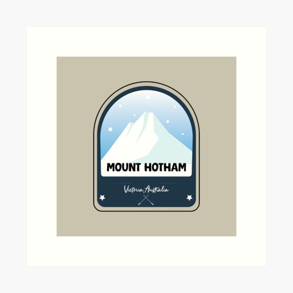 Item preview, Mount hotham in victoria Australia designed and sold by Donutlovers.