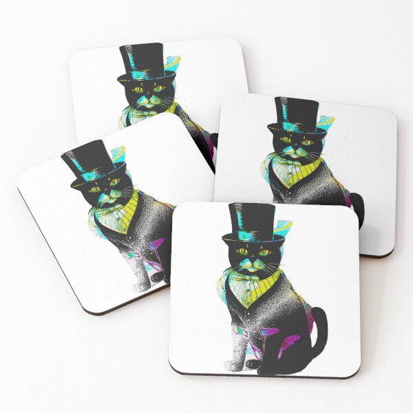Item preview, Cats in Hats/3 designed and sold by Marzena Salwowska.