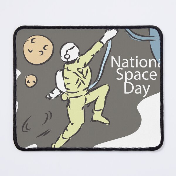 Item preview, National Space Day Sign designed and sold by karyalangit.