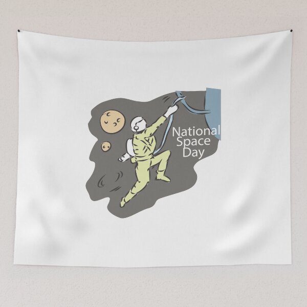 Item preview, National Space Day Sign designed and sold by karyalangit.