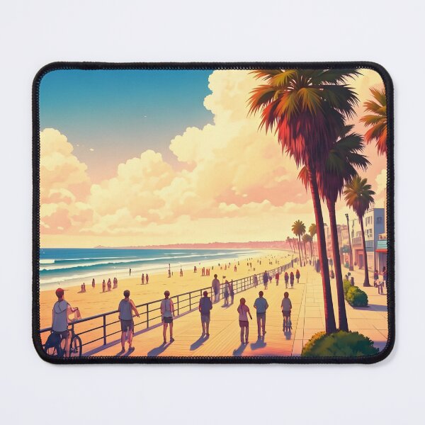 Item preview, Venice Beach Boardwalk: Vibrant California Coastal Energy designed and sold by LSVart.